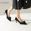 KADINA    A3F     卡迪娜24新品尖头矮细跟优雅女鞋KM241529 商品缩略图2