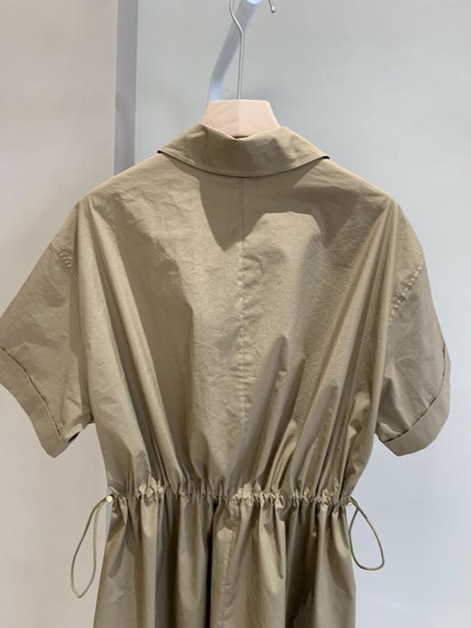 【高品质私服】【小禾同款棉涤府绸收腰及膝连衣裙】布面细腻紧实 精致美观 手感柔软【无标出货 介意慎拍】 商品图13