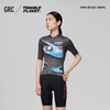 GRC桀骜无尽春夏新款麻烦星球联名印花短袖公路自行车骑行服女士 商品缩略图4