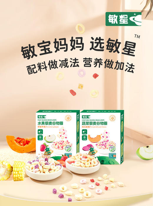 本丁敏星藜麦谷物圈水果味 商品图1