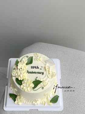 「女士」清新淡雅刮刀花~周年纪念