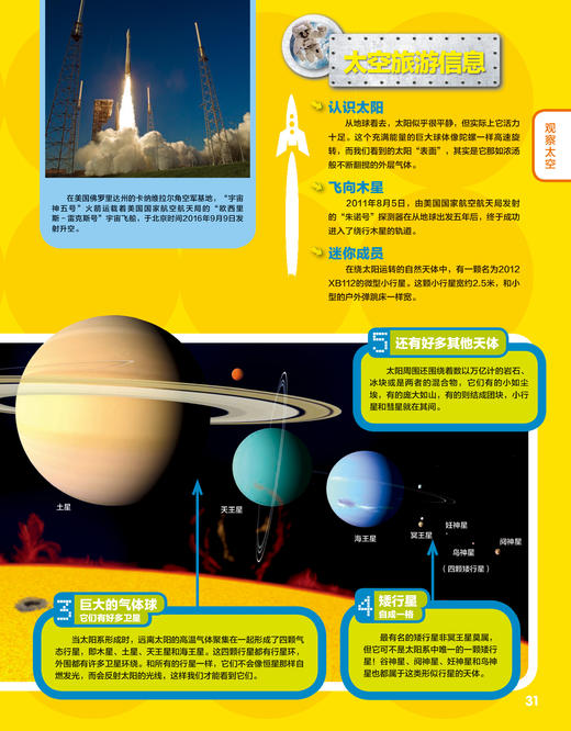 “美国国家地理科普大百科”系列（共4册）：《神秘的太空》《不可思议的动物与仿生》《奇妙的海洋》《酷酷的爬行动物》 商品图7