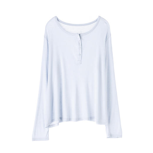 2024夏季醋酸天丝莱赛尔带扣罩衫 含NAIA醋酸面料标 防晒长袖打底衫空调衫 【夏日服饰专场】 商品图5