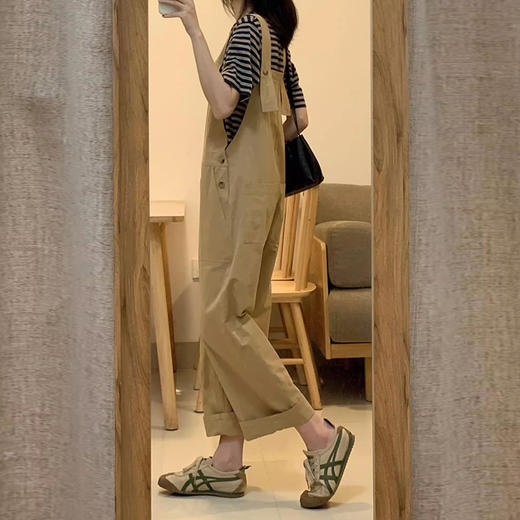 裁缝学苑AS251新款背带裤纸样T恤套装女装圆领上衣版型图纸裁剪 商品图1