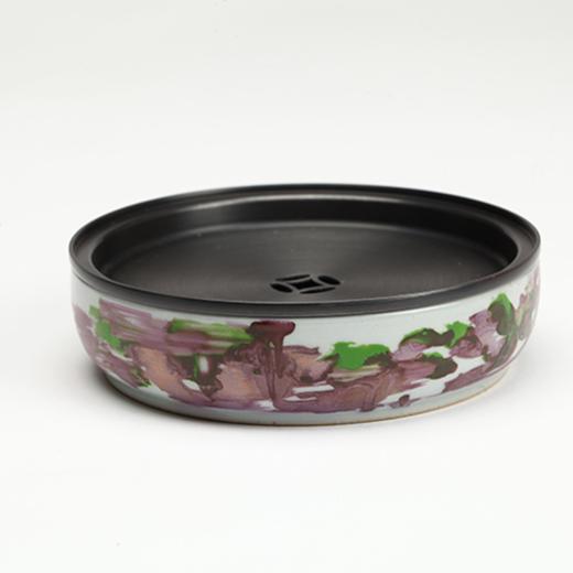 车前子-【三十六麟如抹朱】松石釉茶具套组 | 一方席 商品图4