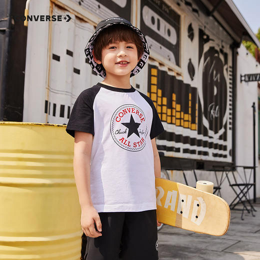CONVERSE 匡威  夏 大童小童 短袖T恤 休闲经典 CNVB-AG-C091 商品图2