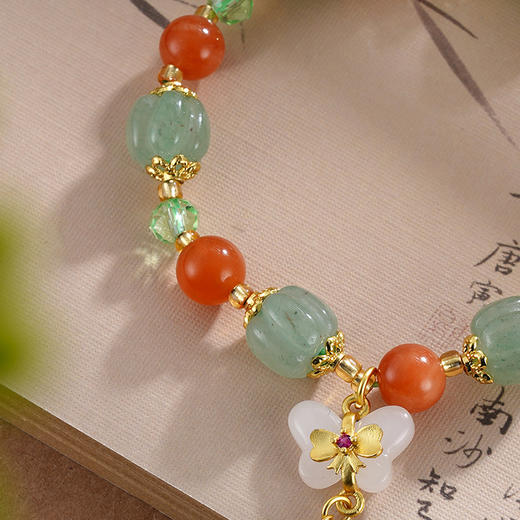 子佩集问石玉髓手串【QSSC009】文玩手链 商品图3