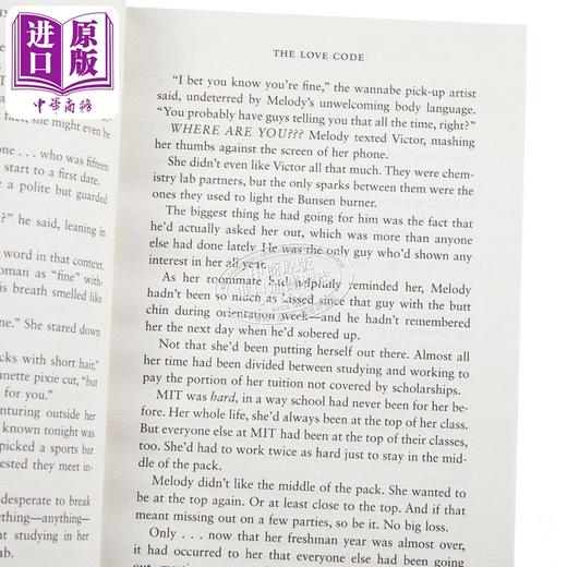 【中商原版】爱的密码 The Love Code Book 1 in Chemistry Lessons series of Stem Rom Coms 英文原版 Susannah Nix 商品图4