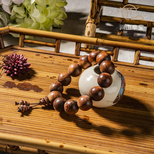 明代黄花梨老料制直径1.8cm手串 商品图4