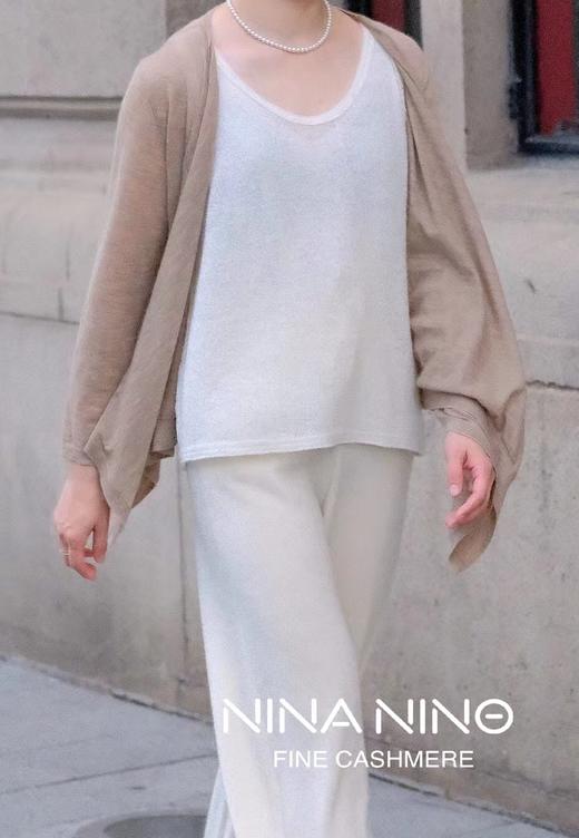 超薄羊绒开衫 商品图8