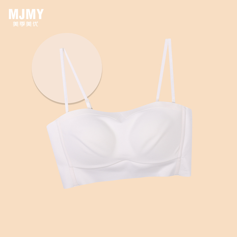 美季美优可拆卸肩带半杯背扣文胸W450302