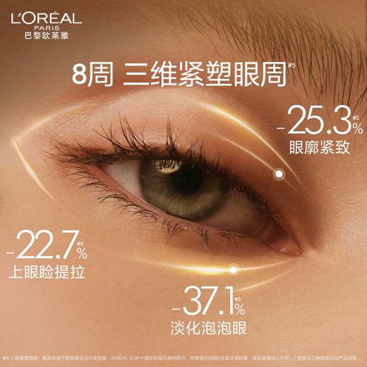 升级版小蜜罐眼霜2.0版本  欧莱雅金致臻颜花蜜胶原眼霜 20ML 商品图1