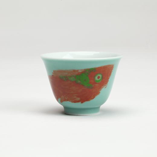 车前子-【三十六麟如抹朱】松石釉茶具套组 | 一方席 商品图6