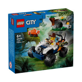 乐高LEGO 丛林探险家全地形车大救援LEGC60424
