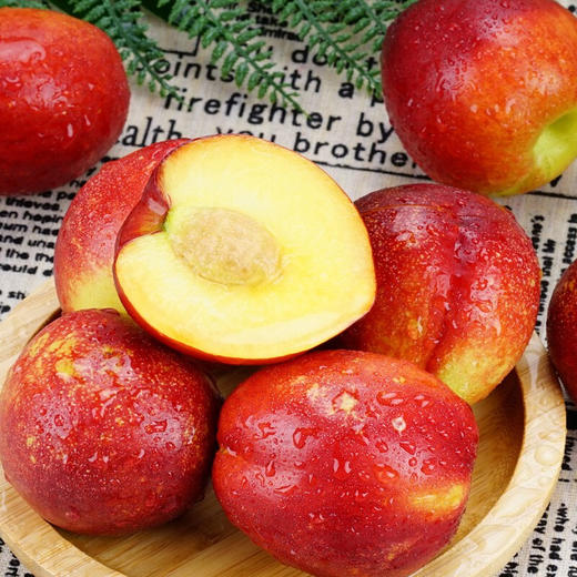 新鲜水果  现摘当季水果丹江口黄肉油桃脆甜桃 商品图3