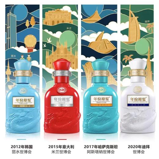 古井贡酒 古20 世博会纪念礼盒 商品图2