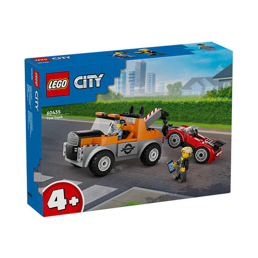 乐高LEGO 道路救援拖车与跑车LEGC60435 商品图0
