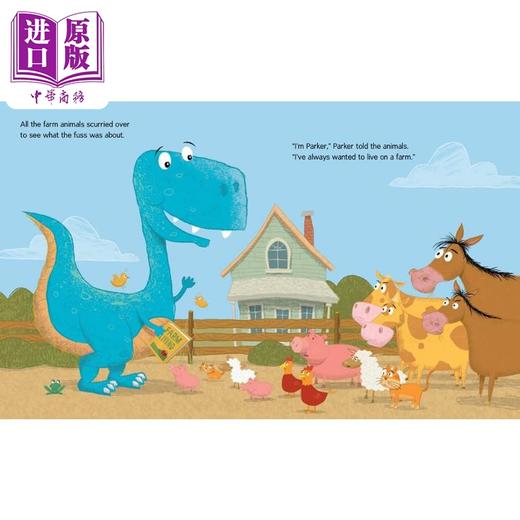 【中商原版】恐龙帕克找工作 Parkers Place 英文原版 儿童恐龙绘本 动物故事图画书 精装进口图书 4-8岁 一本有趣的朗读书 商品图1