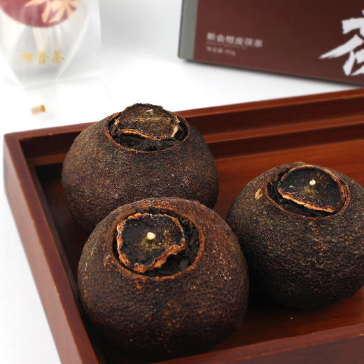 柑天下新会柑皮茯茶正宗新会柑金花黑茶茯茶独立包装 商品图1