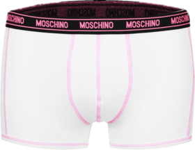 889443987792 默斯奇诺MOSCHINO MOSCHINO 男士白色立体剪裁四角内裤