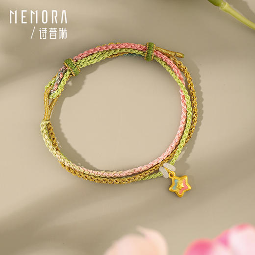 幻彩星星吊坠 黄金足金挂坠送女友礼物MEMORA诗普琳LPE04001（线上专供） 商品图3