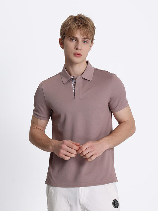 callisto粉红聚酯纤维混纺T恤 STTSS219Y 商品图0