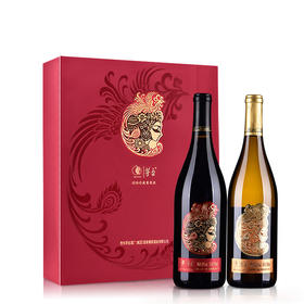 茅台国粹干白干红双支礼盒 整箱750ml*2瓶*4盒包邮