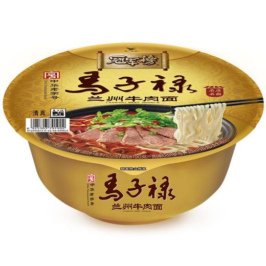 【统一】方便面 统一 冠军榜 马子禄兰州牛肉面风味方便面 12碗/箱 1箱 商品图2