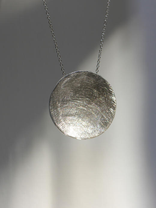 AWU｜中P-NM 银 Petal Necklace 25mm [ 瓣 项链  ] 商品图1