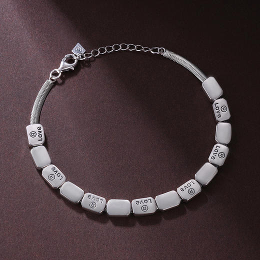 子佩集S925银【爱相随】手链【YGSL006】纯银原创22405 商品图0