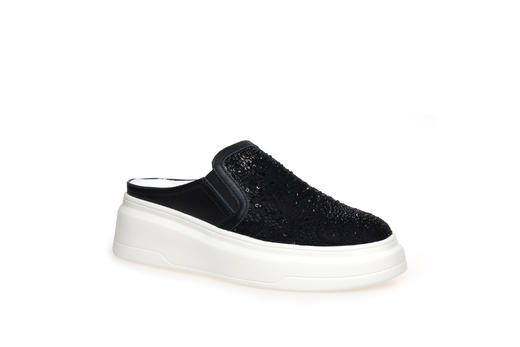 豪麟名鞋奥莱迪嘉女鞋时尚休闲鞋牛皮革+网面DJHJA41WX029黑色  原价1660元 商品图0