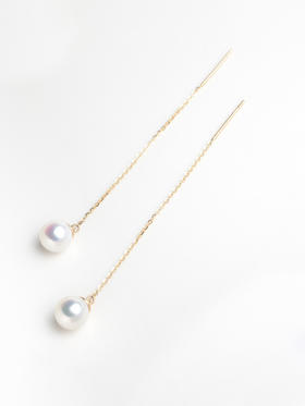 LUCINE 鹿鸣珠宝 |【简】系列 珍珠耳线