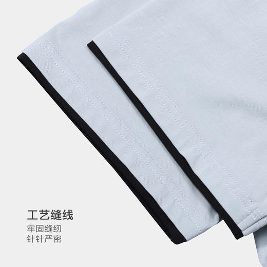 美季美优男士棉莫狗狗印花短袖套装J426301 商品图2