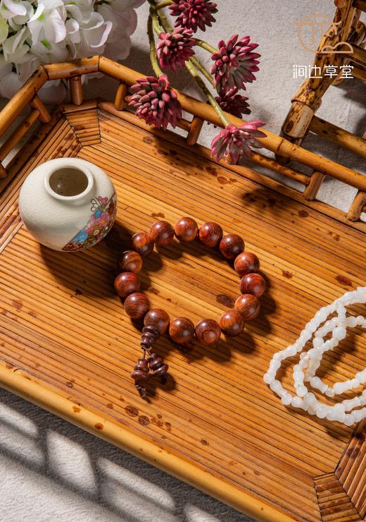 明代黄花梨老料制直径1.5cm手串 商品图5