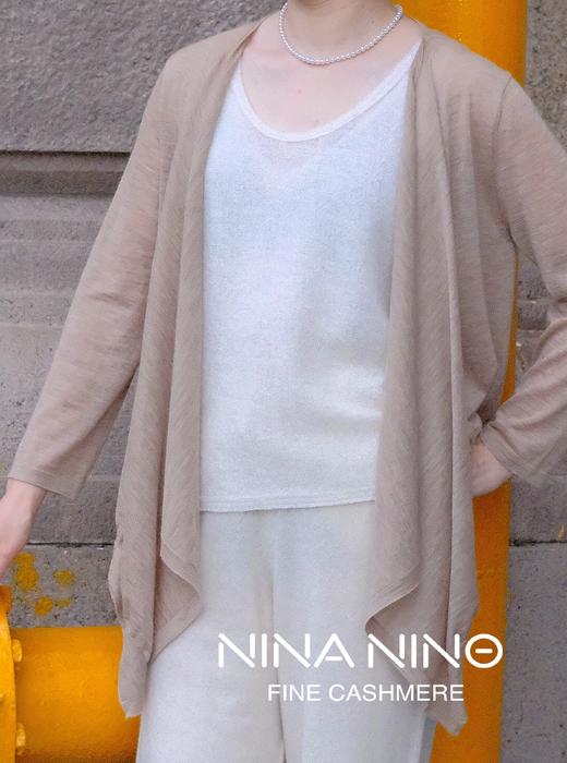 超薄羊绒开衫 商品图7