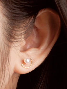 LUCINE 鹿鸣珠宝 |【半糖主义】珍珠耳钉