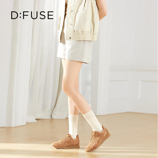 D:FUSE迪芙斯秋季新款美拉德色系带德训鞋阿甘鞋DF41112157 商品图7