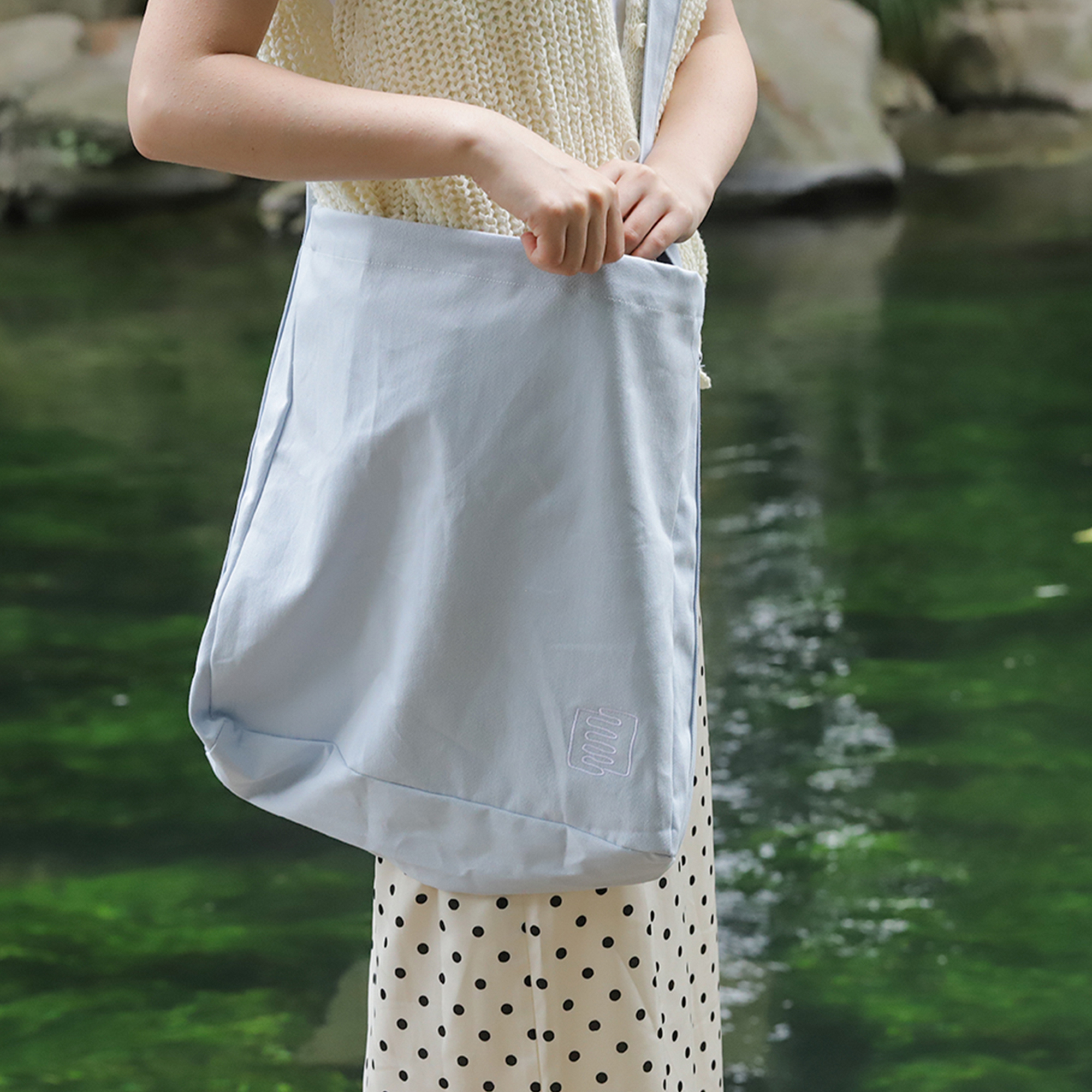 Ceremorning一拍即he周边 单肩斜挎包手提包 灯芯绒棉布