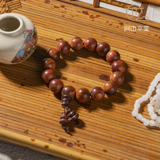 明代黄花梨老料制直径1.5cm手串 商品图6