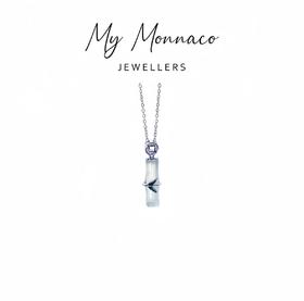 L坠链均925银 竹节项链带证书时尚气质轻奢百搭小众简约经典