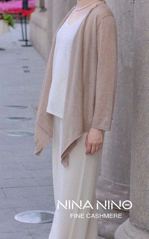 超薄羊绒开衫 商品图6