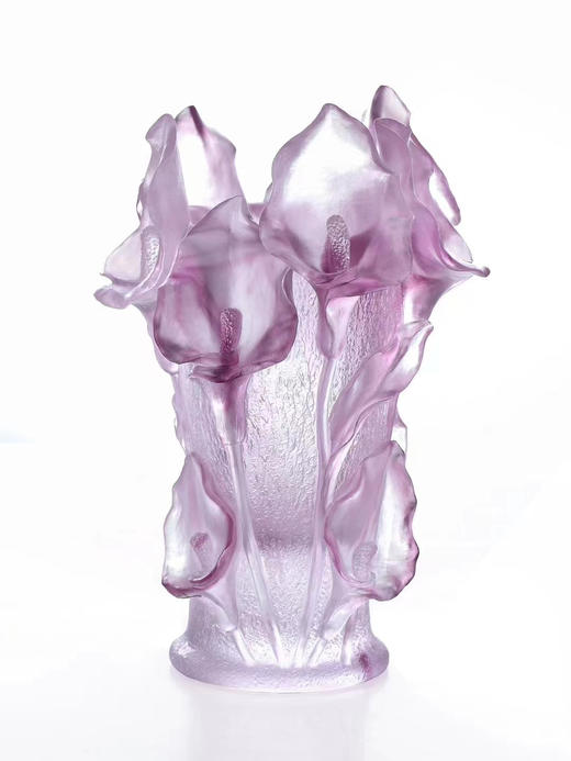 琉璃花瓶-一帆风顺（高20cm 最宽15cm） 商品图0