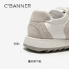 千百度经典厚底时尚休闲鞋女款秋季复古阿甘鞋饼干运动鞋A24415303 商品缩略图4