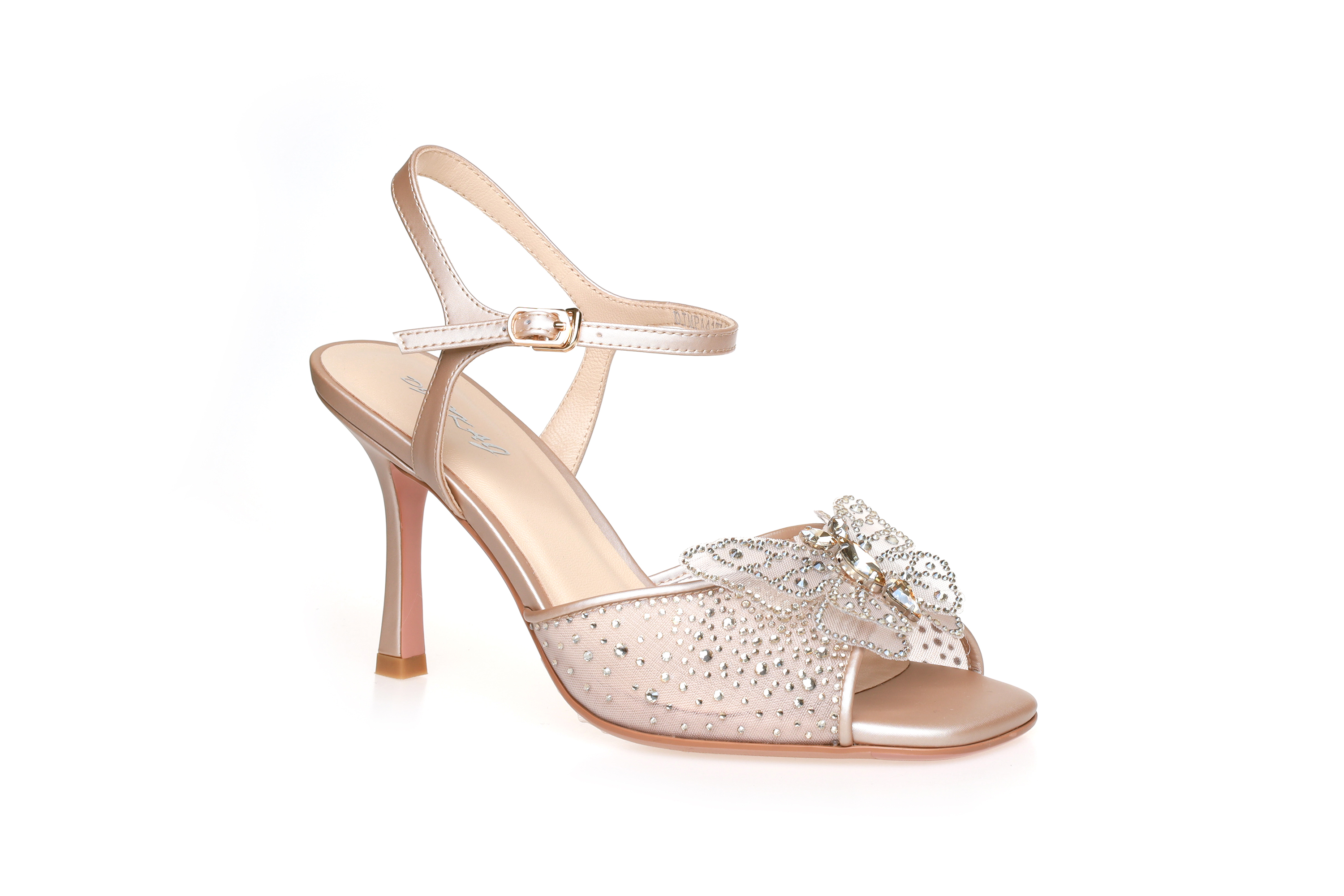 豪麟名鞋奥莱迪嘉女鞋凉鞋羊皮革DJMPA41WL035香槟色  原价2660元