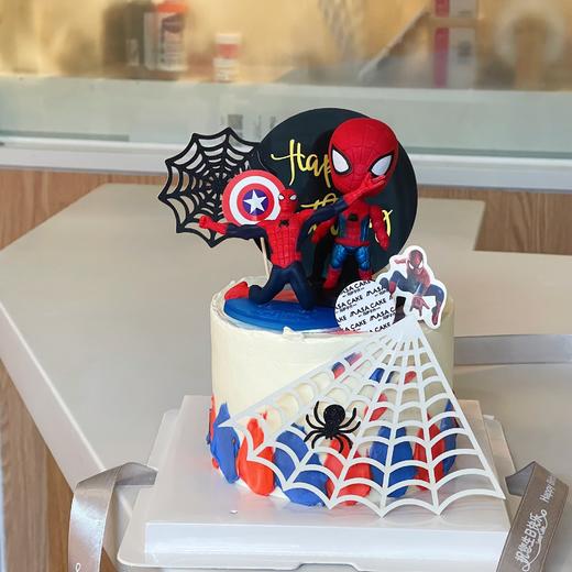 【蜘蛛侠主题蛋糕】 商品图2