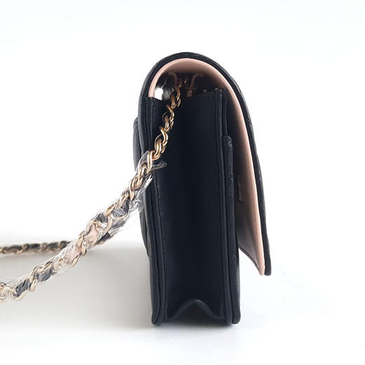 【99新】CHANEL香奈儿女士24C新款黑粉双拼链条woc链条包AP3657 B14838 NT593 260124TJ09 商品图2