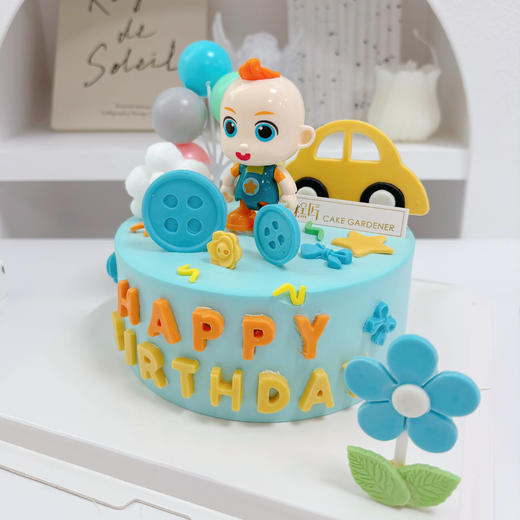 超级宝贝JOJO 蓝（奶油戚风蛋糕） 商品图3