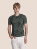callisto绿色棉混纺T恤 STTSS179Y 商品缩略图0