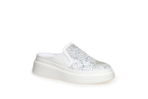 豪麟名鞋奥莱迪嘉女鞋时尚休闲鞋牛皮革+网面DJHJA41WX029白色  原价1660元 商品图0