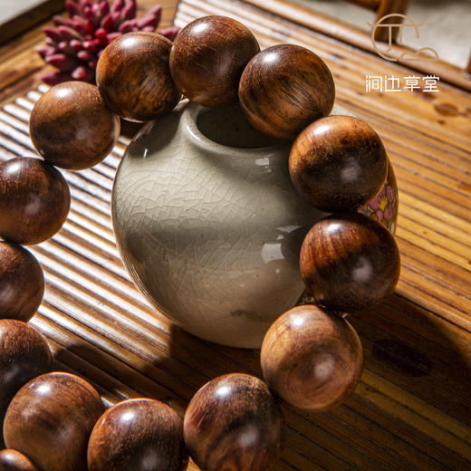 明代黄花梨老料制直径1.8cm手串 商品图1